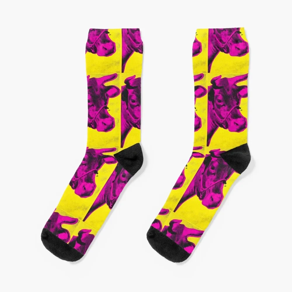 

COW Y Socks Lots crazy Man Socks Women's