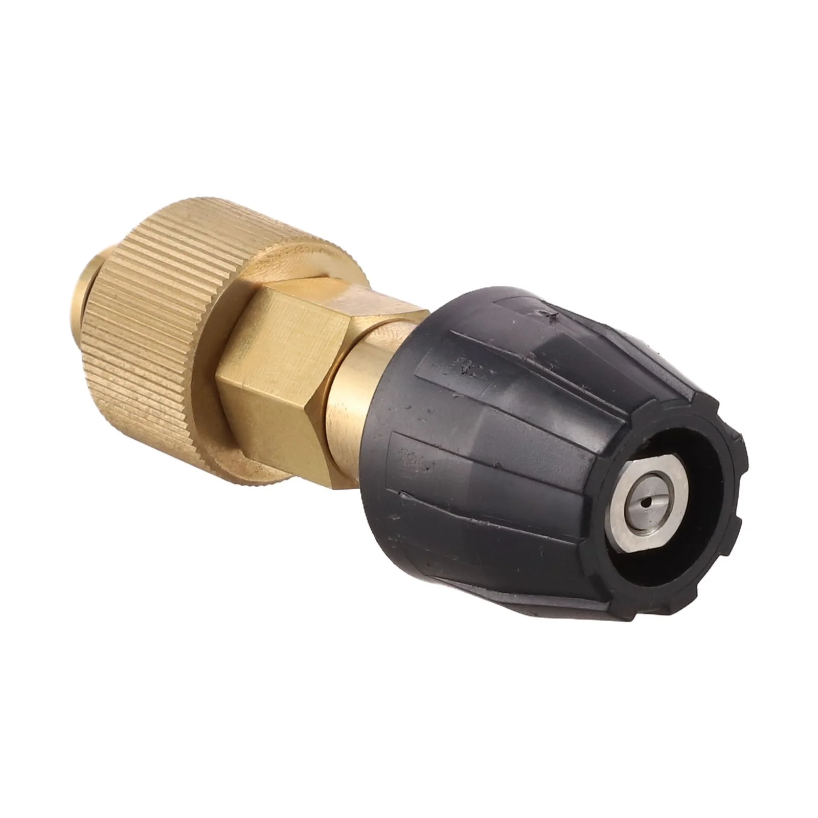 Solid Brass TR22 Female Thread Pressure Washer Adapter for Karcher HD Nozzle Providing Secure Fit and Leak for proof Operation