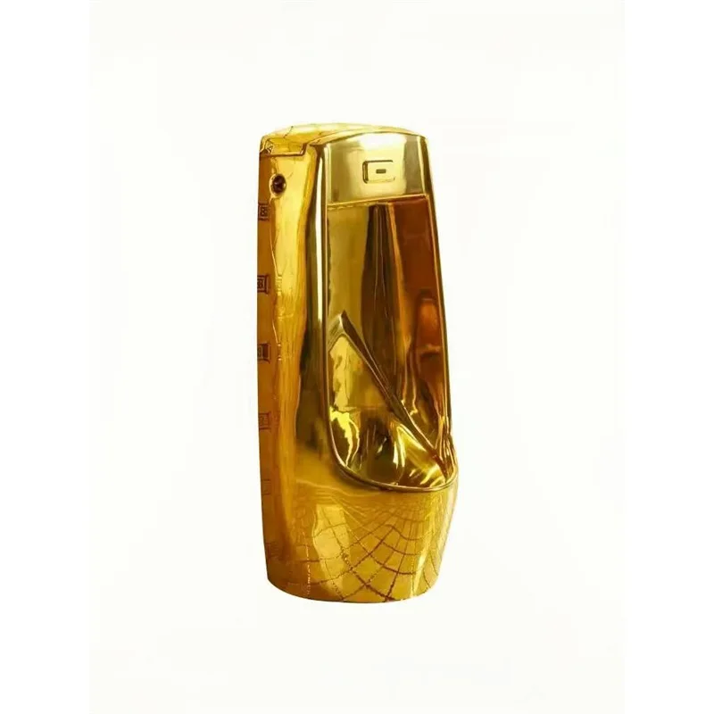 Golden European-style site local tyrant gold  ceramic gold urinal urinal deodorant wall-mounted
