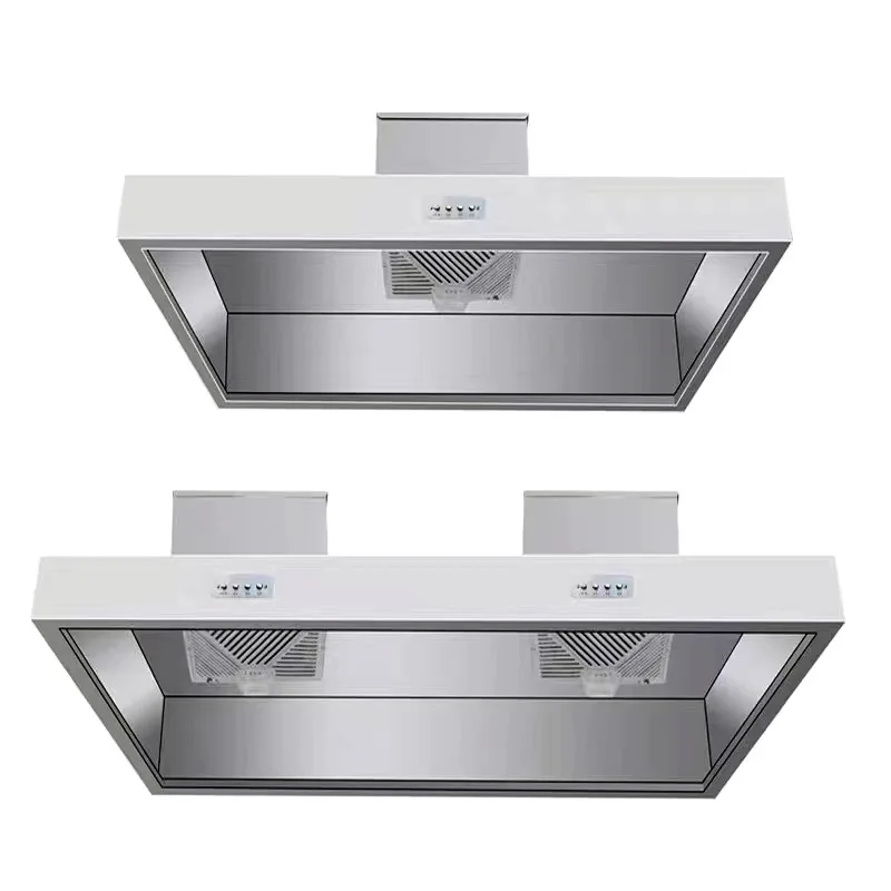 

Large suction catering earth stove commercial exhaust hood kitchen fume suction machine