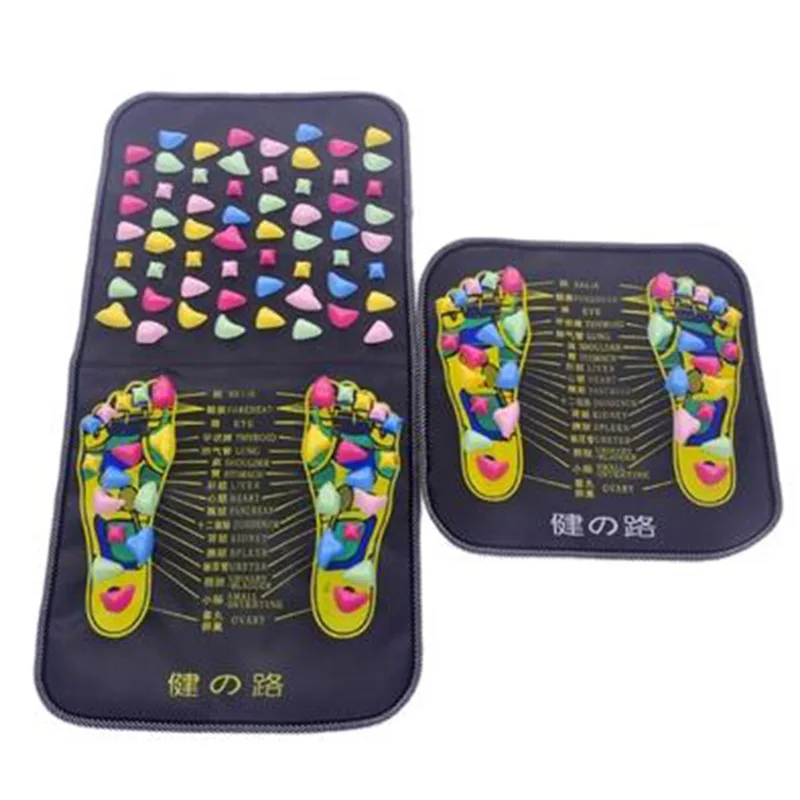 Home care foot acupoints foot massage blanket Imitation of pebbles massage cushion refers to the pressure plate