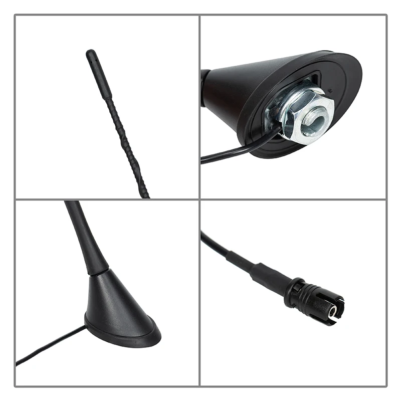 Car Antenna AM/FM Radio Mast Aerial Accessories For Volkswagen GOLF MK4 MK5 BORA Jetta POLO 6N2 Fit Audi A2 A3 A4 A6 A8 TT 100