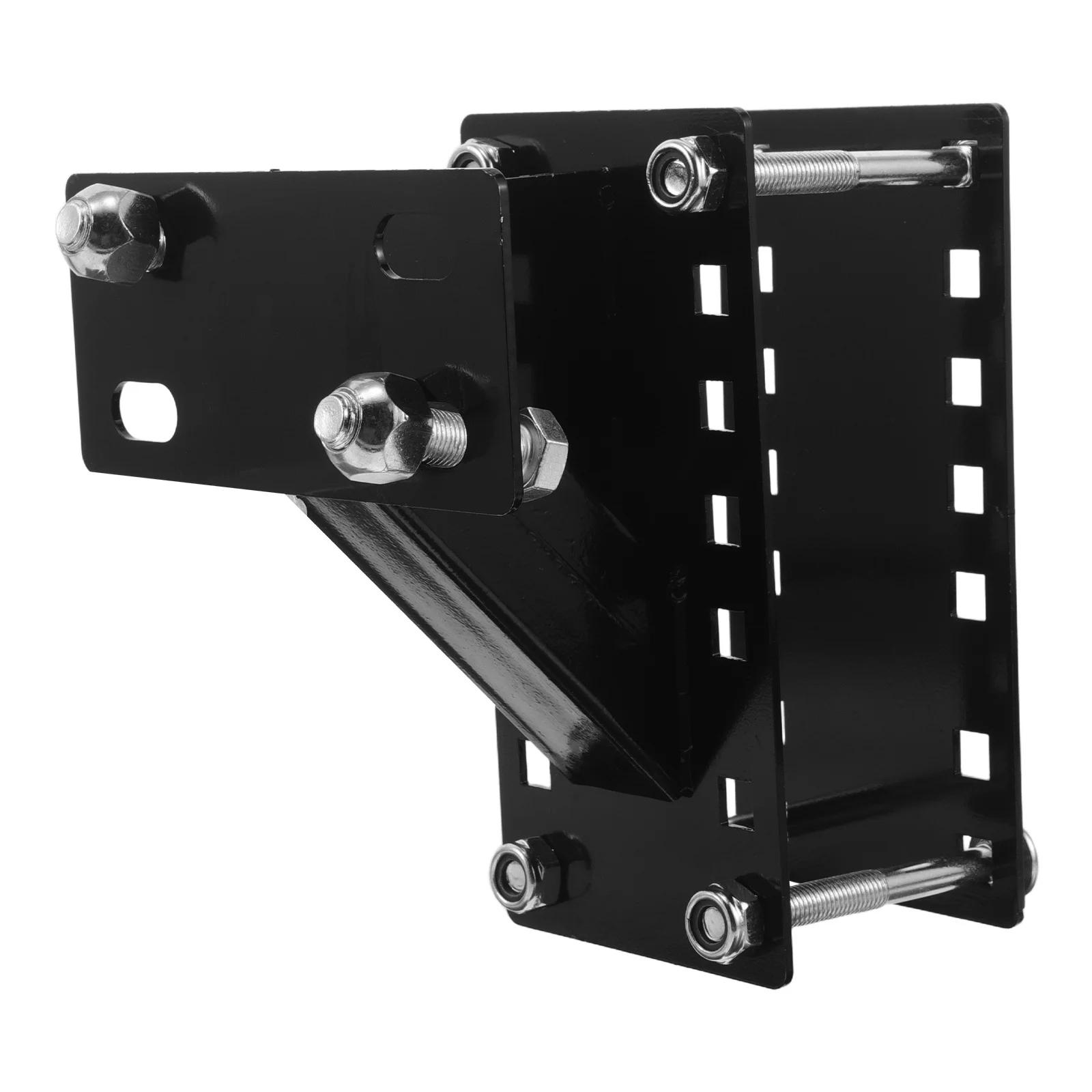 

Tire Carrier Hitch: Heavy Duty Steel Universal Mount Bracket For Rv Boat Truck Rear Spare Wheel Storage Rack Trailer