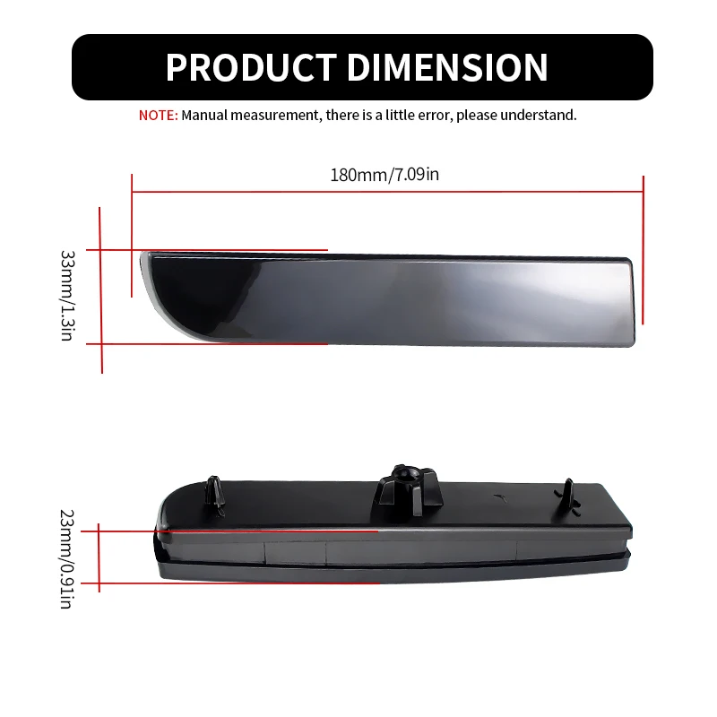 2PCS ABS Plastic Shells Rear Bumper Light Covers Without Bulbs For Mitsubishi Lancer Evolution X Outlander Sport/RVR/ASX