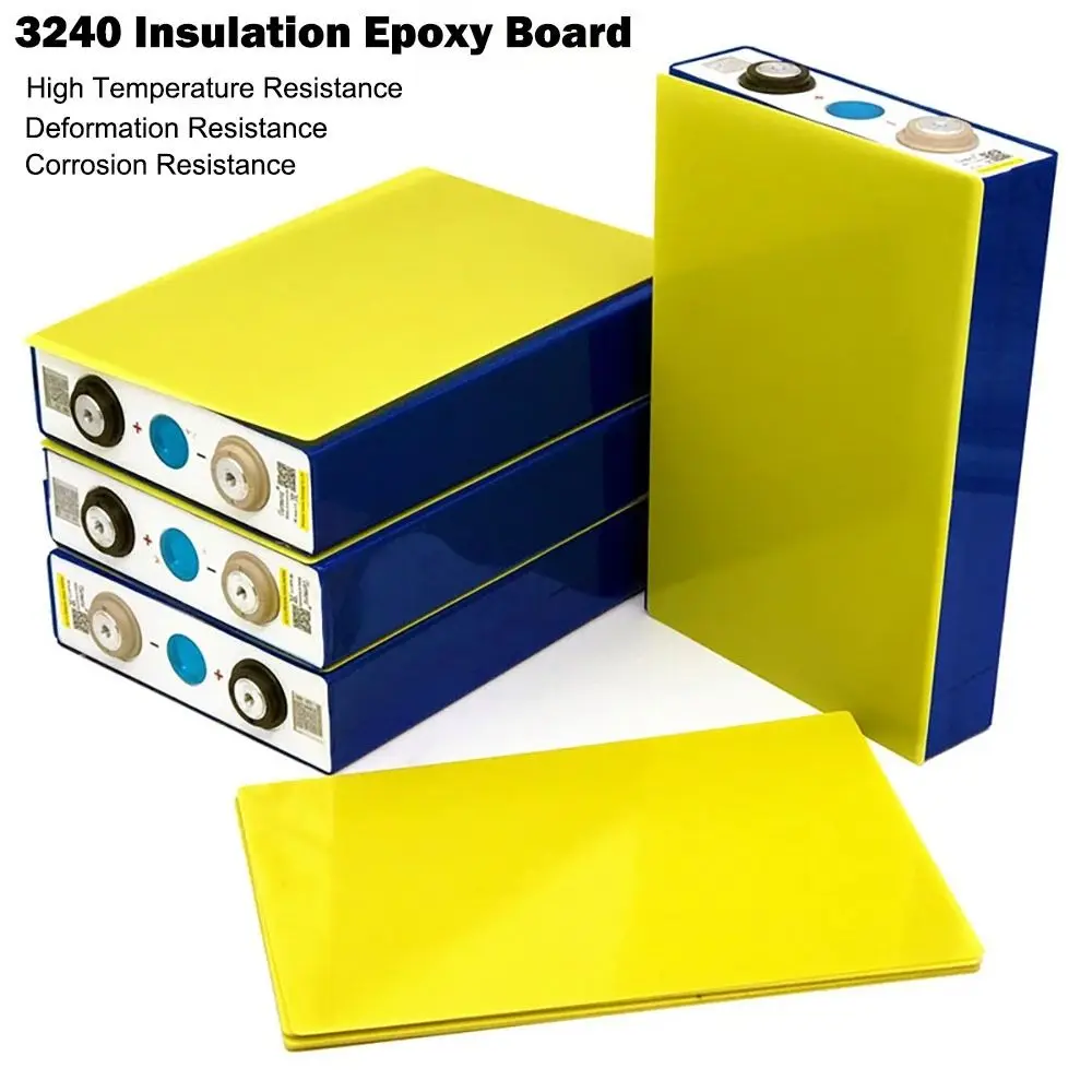 

New 3240 Epoxy Board High Temperature Resistant Yellow Protection Board Fiberglass Insulation Sheet Battery Epoxy Plate