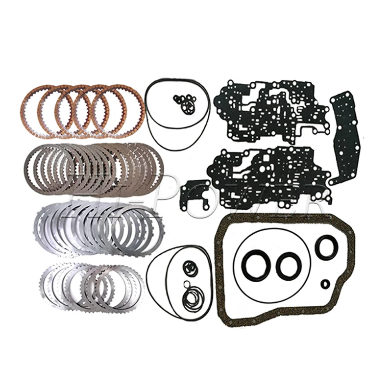 

U660E U660 Auto Transmission Clutch Master Rebuild Kit Oil Seal Friction Steel Plate 6 Speed Gearbox Overhaul Kit Gasket