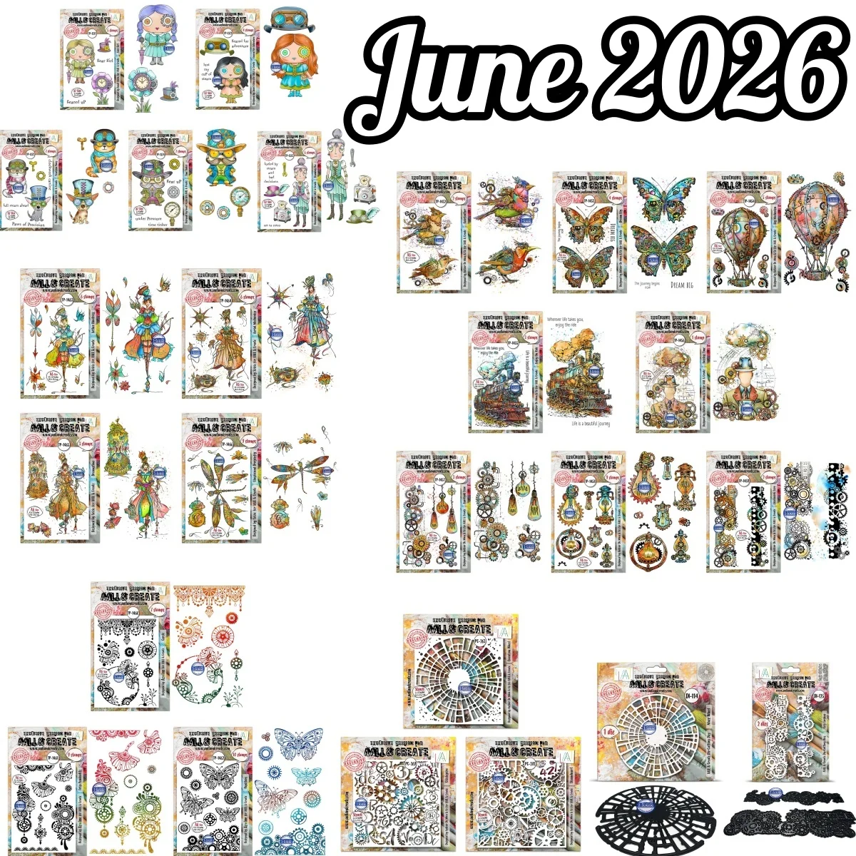 June 2026 Newest Metal Cutting Dies Clear Stamps Stencil for DIY Greeting Card Making Scrapbooking Craft Paper Decoration