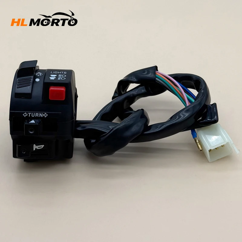 Faro izquierdo, señal de giro, bocina, interruptor de arranque, botón de manija para HONDA 50cc 70cc 90cc 110cc 125cc ATV Quad Buggy
