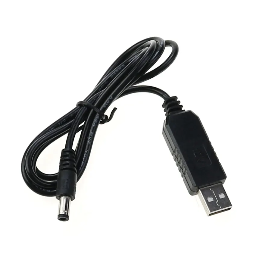 Cltgxdd USB to DC 5.5*2.1 Power Cable USB 5V 9V 12V Charging Cable Power Cord Plug Connector Adapter For Router Mini Fan MP3/MP4