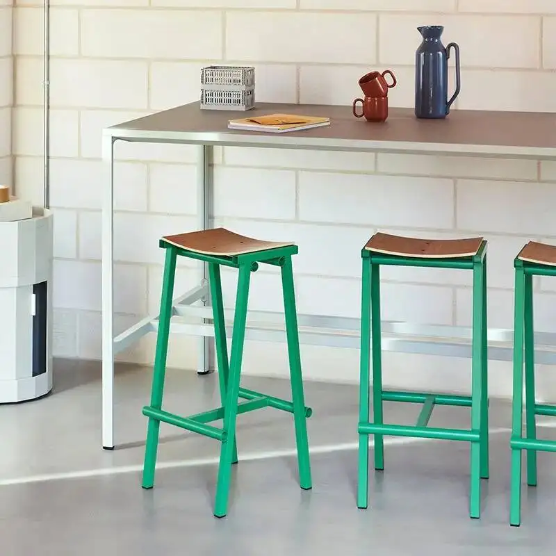Nordic Comfortable Stools Creative Waiting Island Muebles Single Chairs High Reception Bar Lounge Relax Home Party Furniture