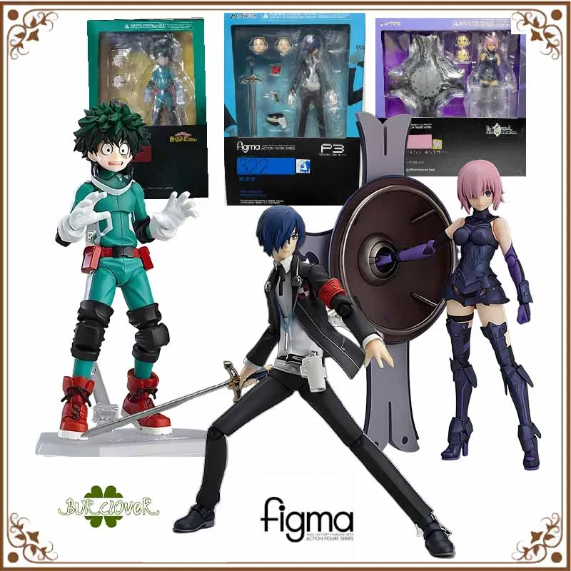 

Max оригинальная аниме-фигурка Figma SHIELDER/MASH KYRIELIGHT MIDORIYA IZUKU YUKI MAKOTO, аниме-фигурки, игрушки для мальчиков/девочек