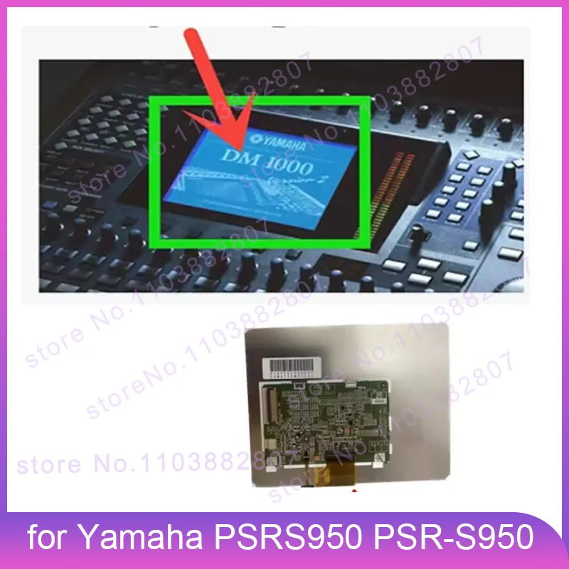 5.7'' Inch LCD Display For Yamaha PSR S950 PSR-S950 Electronic Organ Matrix LCD Display Screen Replacement