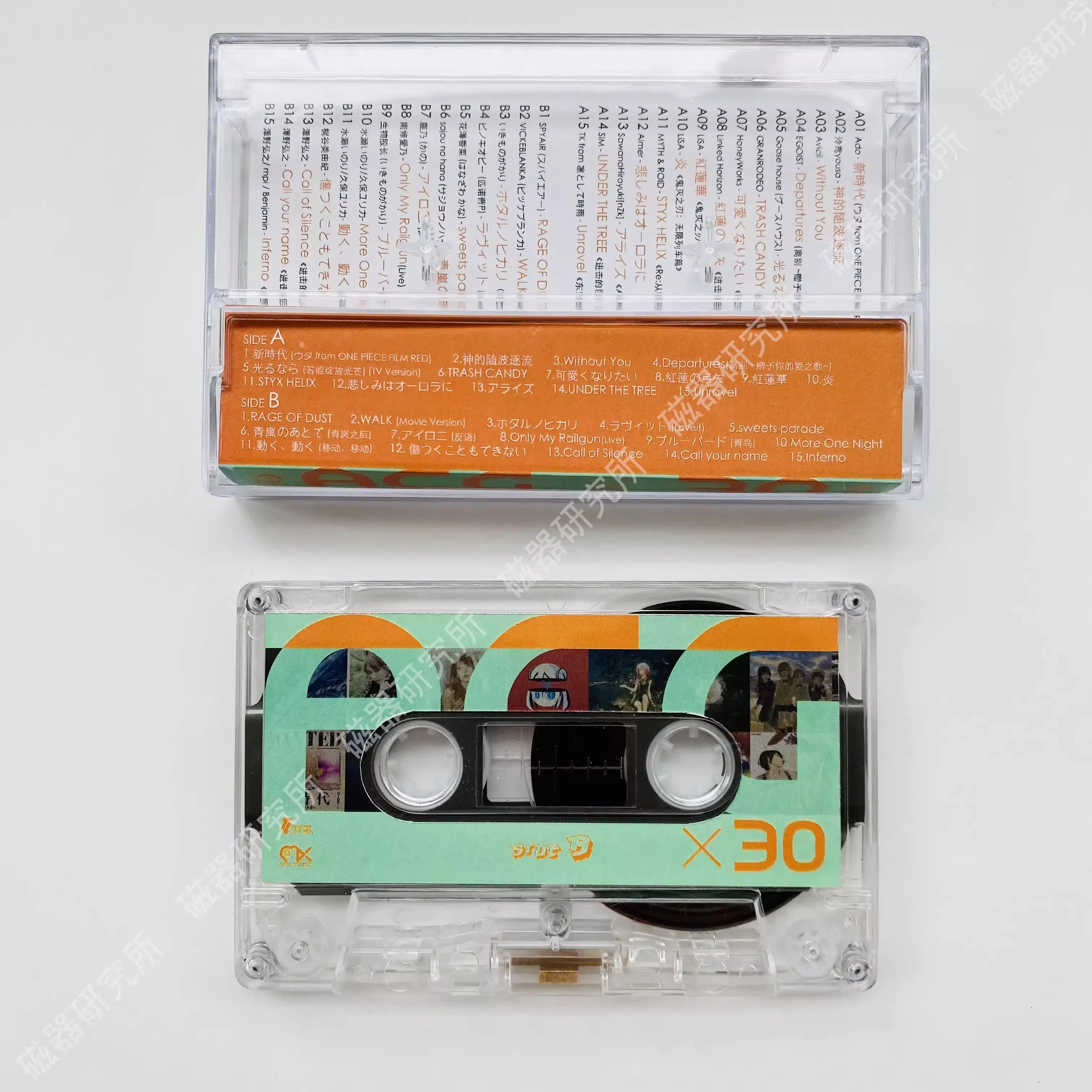 Animation Comics Game ACG Music Tapes Tokyo Ghoul Demon Slayer Cosplay Tape Soundtracks Box Walkman Cassettes Party Music