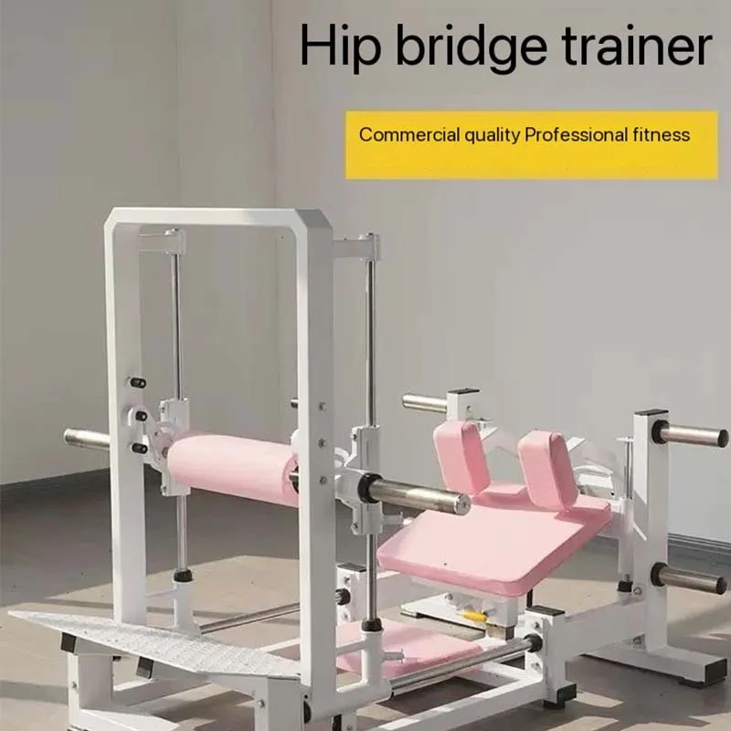 

Commercial 3D Hip Bridge Machine Hip Push and Hip and Waist Muscle Professional Training Peach Hip Fitness Device