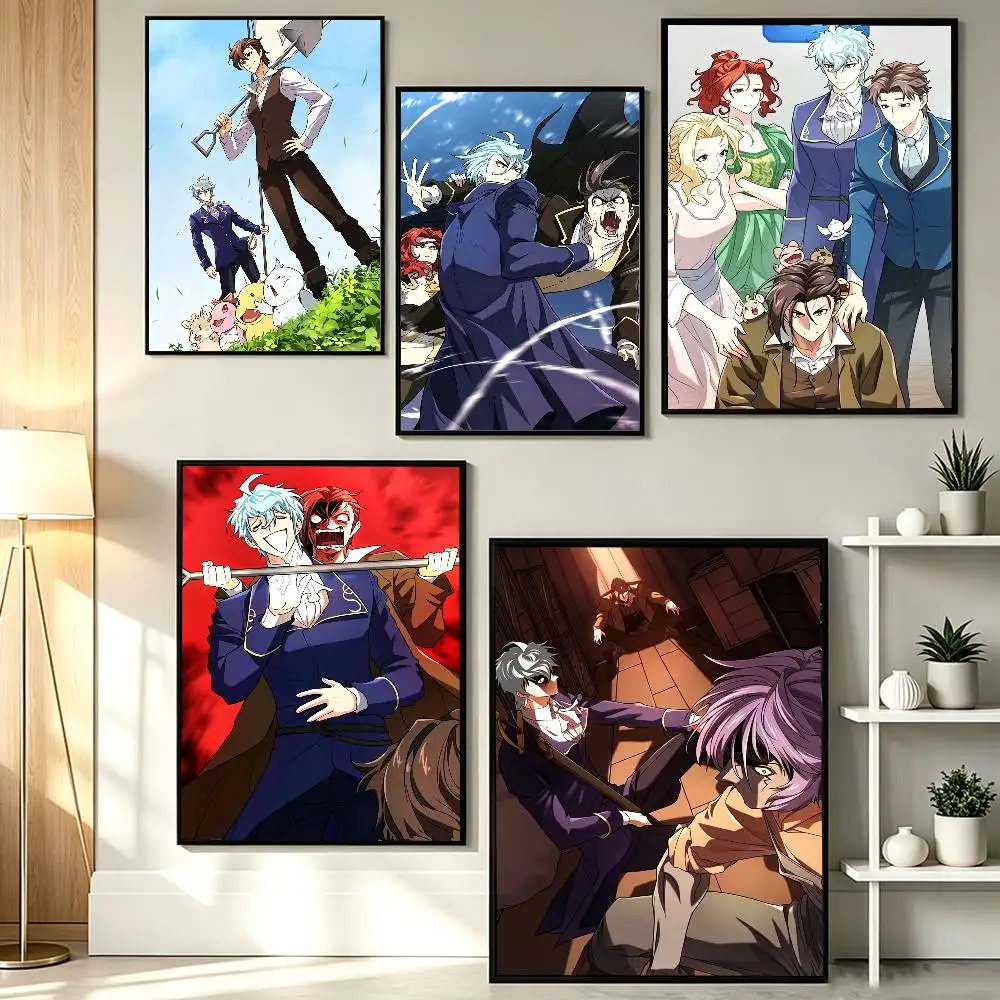 Isekai Manhwa The Greatest Estate D-Developer  Poster HD Self Adhesive Waterproof Wall Art Ideal for Home Office Dorm Gift