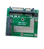 mSATA SSD to 2.5'' SATA III 6.0Gbps Adapter Converter Riser Card Module Board Mini PCIE SSD Adapter Expansion Card for Laptop PC