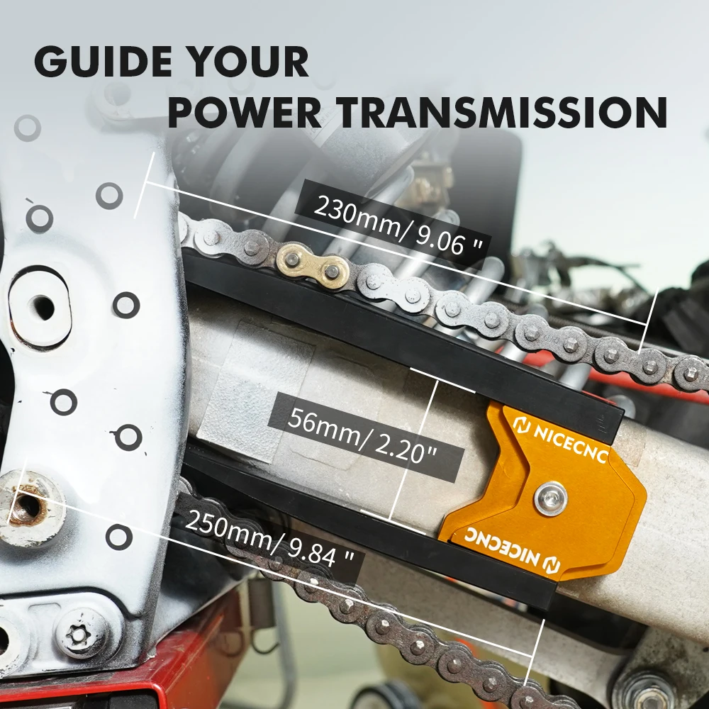 For Yamaha Raptor 700 Chain Guide Guard Cover Protector ATV Raptor 700R YFM700 YFM700R ATV Accessories Chain Slider Buffer