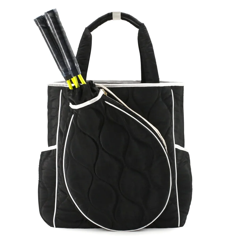 

Стильная очень большая теннисная сумка, водонепроницаемая спортивная сумка с большим отделением, многофункциональная легкая сумка на плечо унисекс