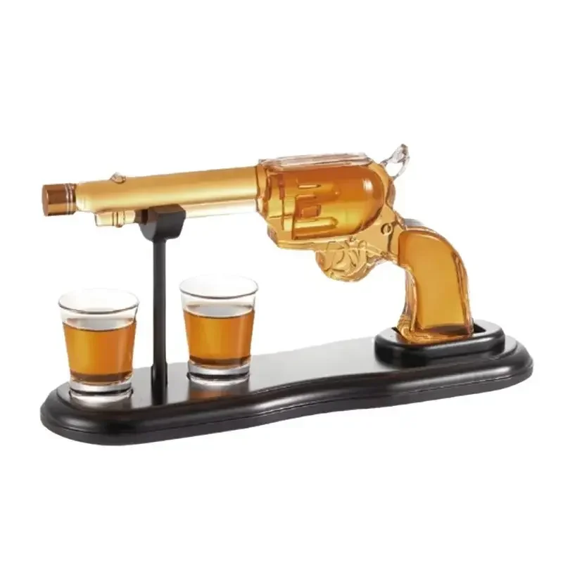 High borosilicate glass bottle creative decanter toy hand blown
