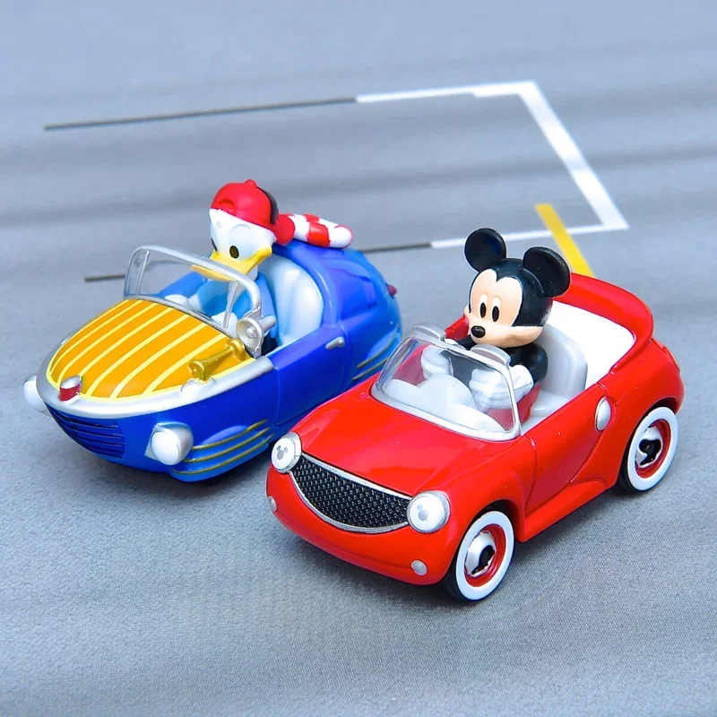 TAKARATOMYTOMICA Disney MRR speedster Mickey  Donald Duck Alloy Car Kids Room Decor Halloween Xmas Gift Toys for Baby Boys Girls