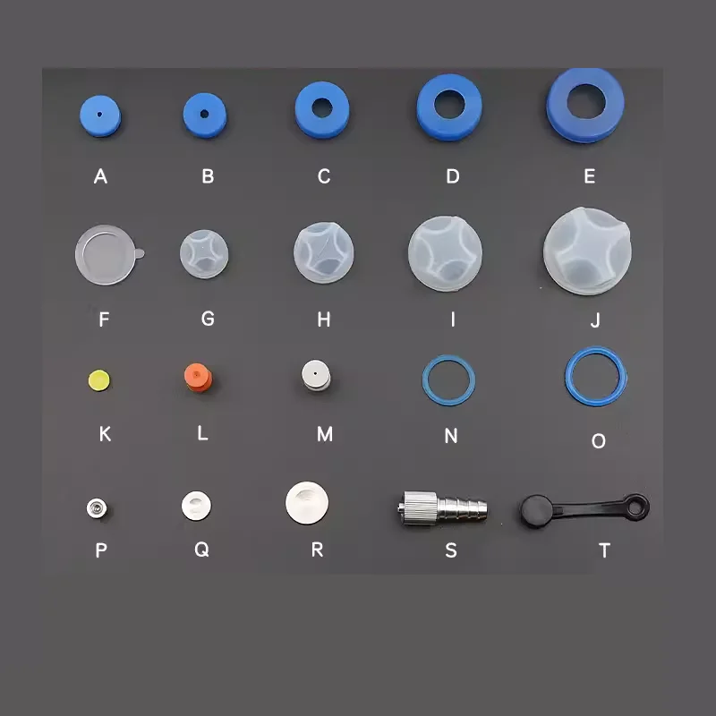 Laparoscopic puncture device Stamping sealing cap Cross cap Silicone waterproof cap I-cap Ureteroscope cap Film valve