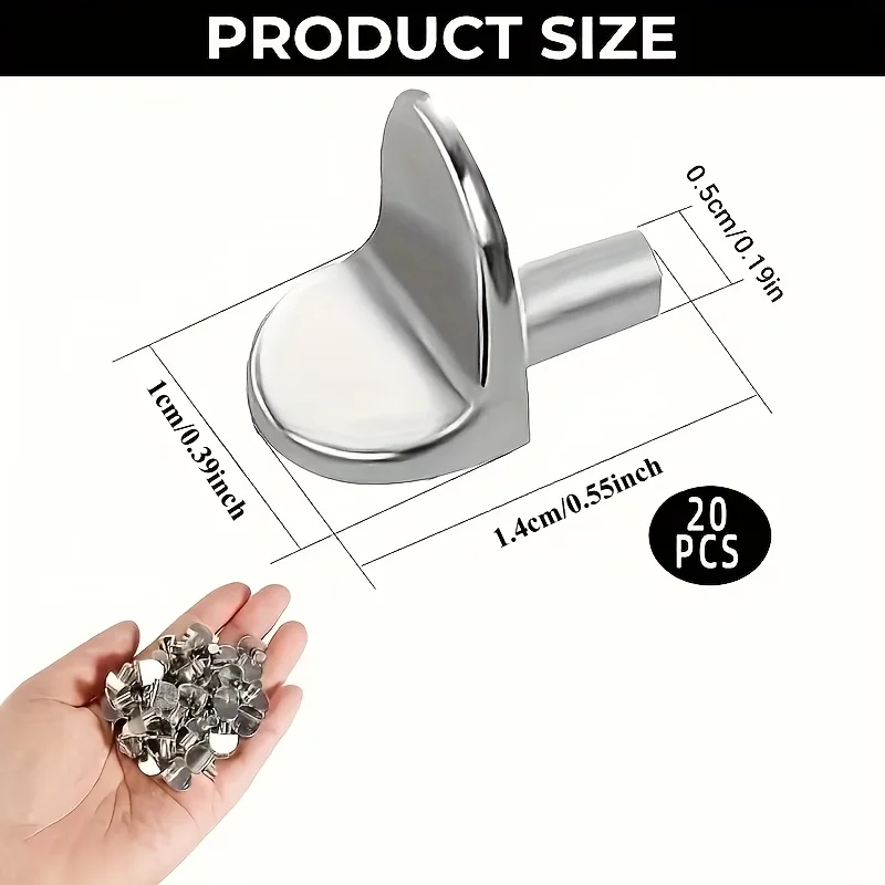 100/50Pcs Shelf Support Pegs L-Shaped Wardrobe Shelf Fixed Brackets Bookcase Wooden Glass Layer Board Furniture Bracket Holder