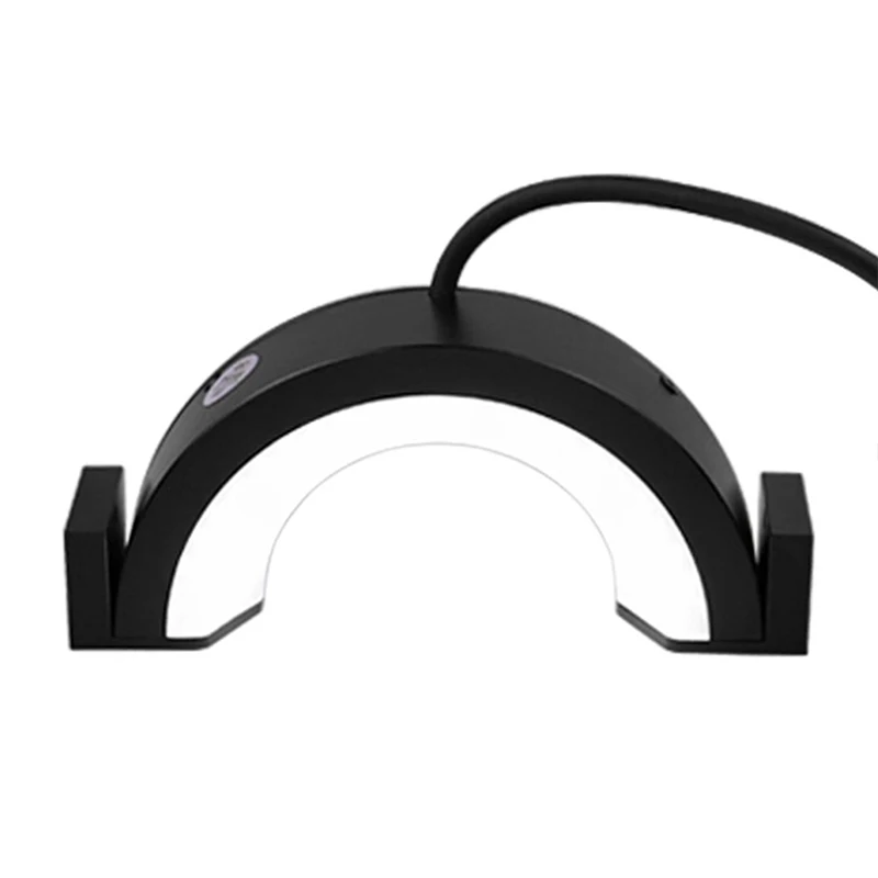 R/2 Semi‑Circular Light Source LED Illuminator For CCD Industrial Machine Vision Defect Inspection