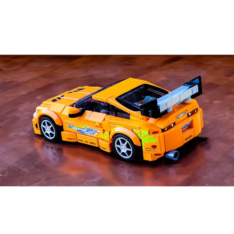 

MOC-140795 Новый городской спортивный автомобиль Mk4, модель строительного блока 408, детали MOC, креативный детский блок на день рождения для мальчиков, игрушка в подарок