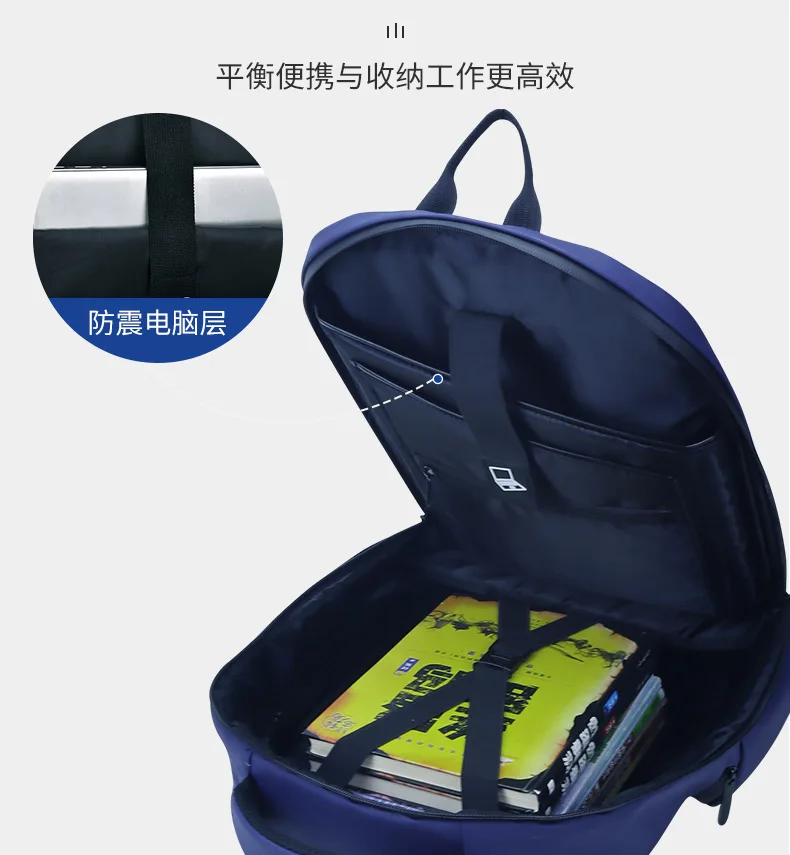 Men's All-in-One Travel Backpack,high school Business Backpack,Middle School Bookbag with USB Port for Short Trips&Daily Office