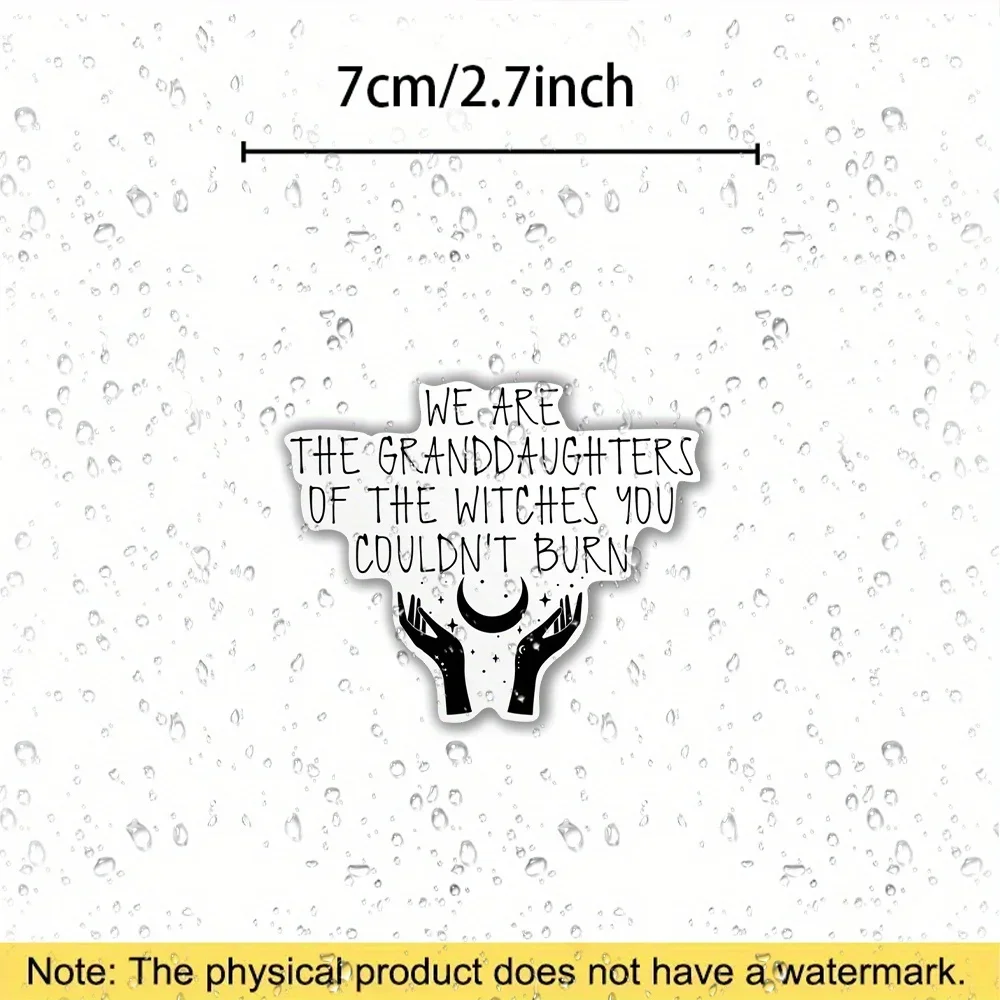 

1PC Feminist "A Woman Who Shuts Up" Vinyl Sticker Waterproof Die-Cut Decor Decal for Car Laptop Window Truck Motorcycle