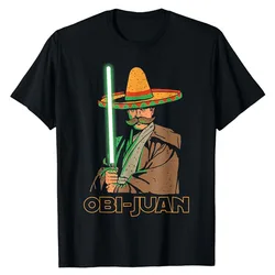 Funny Mexican Obi Juan Movie Parody Nerd Cinco De Mayo Gift T-Shirt Holiday Clothes Short Sleeve Blouses Novelty Tee Y2k Top