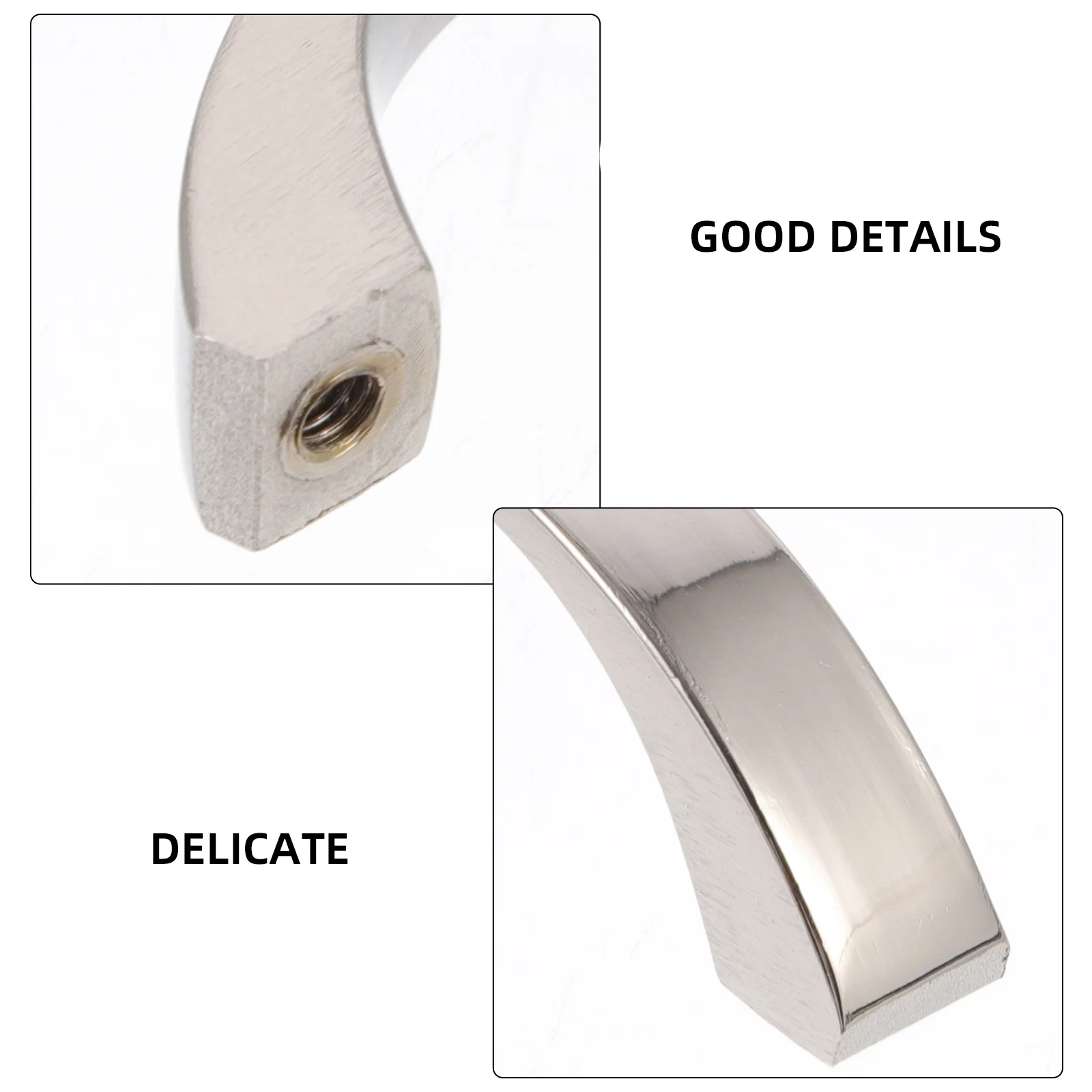 

10Pcs Wardrobe Pull Handles Zinc Alloy Modern Door Knobs Cabinet Drawer Handles Closet Cupboard Hardware Cabinet Knobs