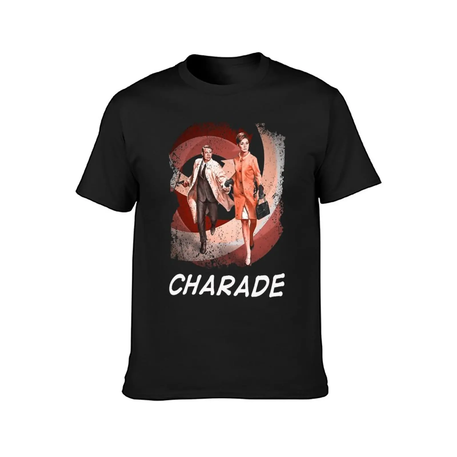 Whimsical Whodunit Celebrate Charades Film's Enigmatic Characters with This Tee T-Shirt summer tops boys whites men clothing