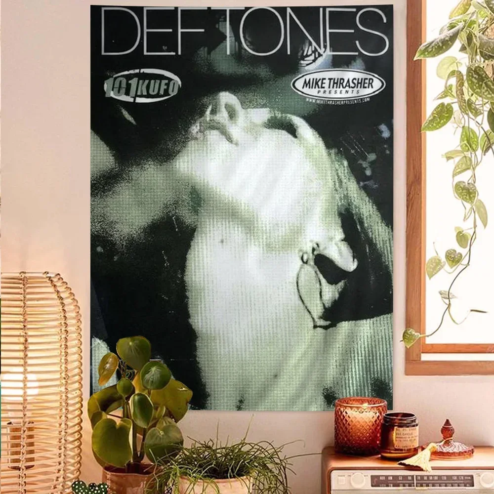 Hip Hop Singer Star Deftones Hanging Bohemian Tapestry Bohemian Wall Tapestries Mandala Kawaii Room Decor