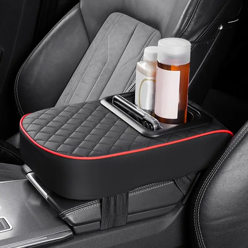 For Fits Most Vehicle Models With Center Armrest Car Center Console Cover Armrest Box Cushion Pad Car Car Center Console