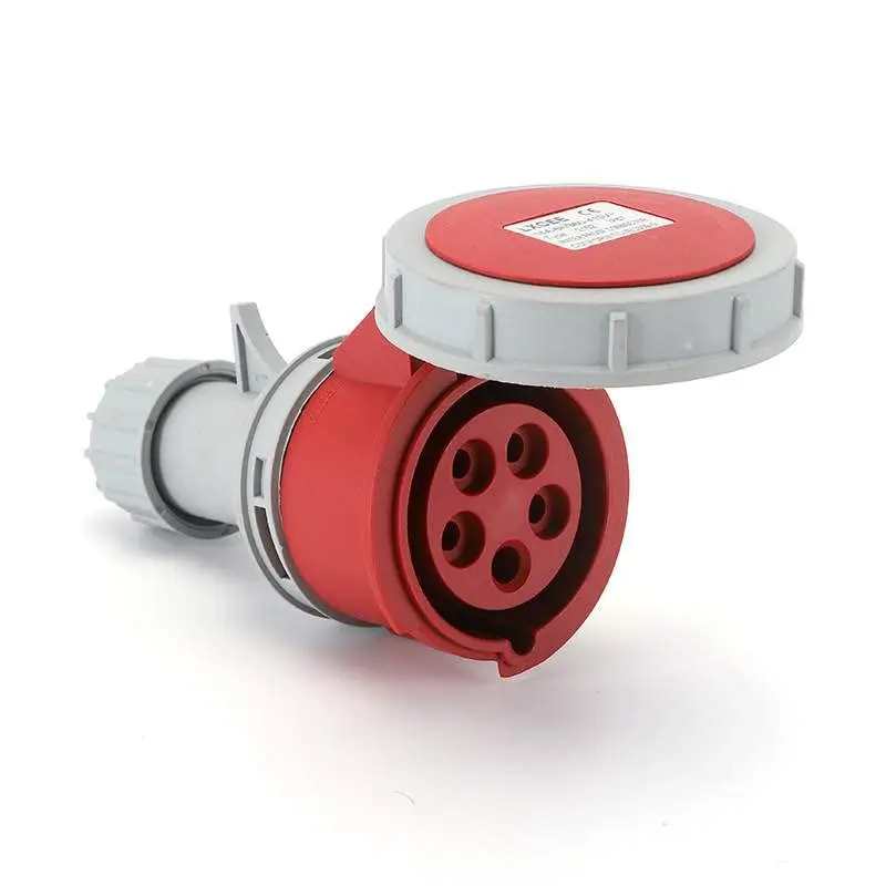 conector-industrial-a-prova-d'Agua-iec60309-cee-soquete-de-5-pinos-32a-380v-415v-3p-e-n-ip67-tipo-3