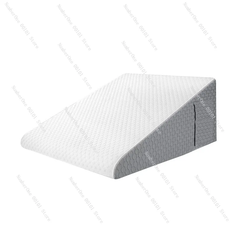 Bed Wedge Pillow Triangular Cushion Backrest Pillow Sleep Support Cushion For Acid Reflux Elderly Rest Pillow