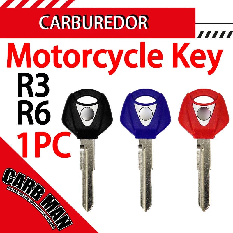 Motorcycle Magnet Key Uncut Blank Key Scooter Key Right Slot For Yamaha R3 R6 YZFR3 YZF-R25 YZF R3 R25 MT03 MT07 MT09 XJR XJ6