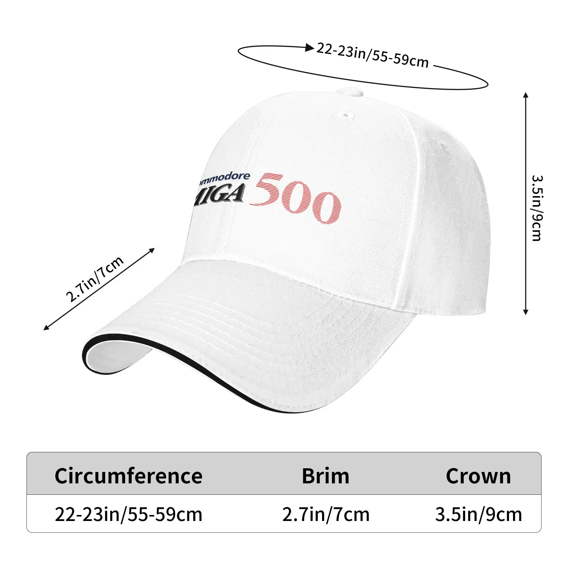 Commodore Amiga 500 Baseball Cap Stylish Trucker Hat Summer Men Women Outdoor Sport Baseball Caps