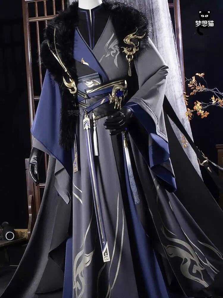 اسم الرمز الجديد: يوان فييستا كرنفال الهالوين كوس كوسبلاي فو رونغ سيما يي خدمة مشتقة من الفرو الشتوي الملابس المشتقة