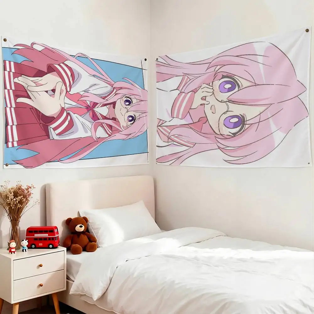 Cartoon Takara Miyuki Flags for Bedrooms Home Decor Items Outdoor Decors Garage Decoration Flaga