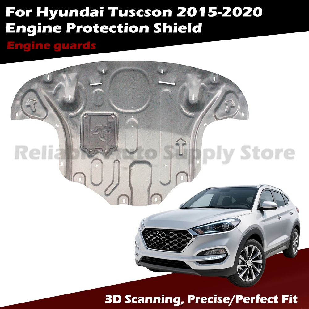 

Precision Engineered Underbody Guard Engine Shield for Hyundai Tucson 2015-2020 - 3D Scanned for Exact Fitment-Reliable Security