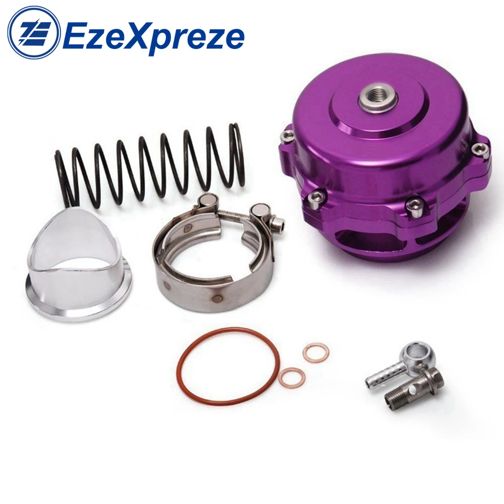 Tial Style 50mm  CNC BOV Authentic With V-Band Flange Adjustable Turbo Blow Off Valve with  Car Accessories