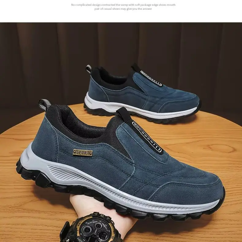 Men's Wear-Resistant Hiking Shoes,Non-Slip Casual Sports Shoes,Stylish Comfortable Outdoor Shoes Suitable For Multiple Occasions