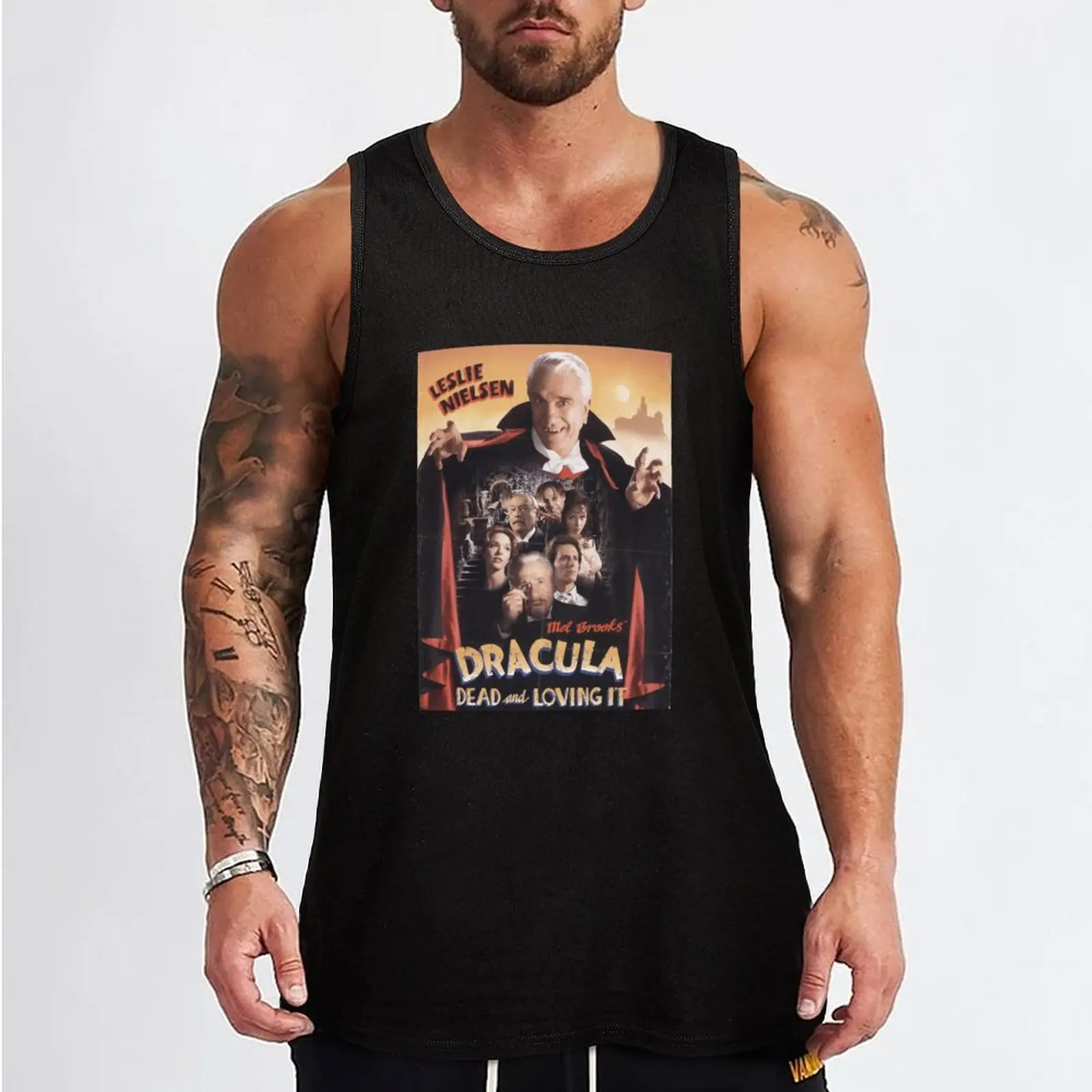 Dracula: Dead and Loving It Horror MovieGift For Friend Tank Top gym top gym clothes for man Body man