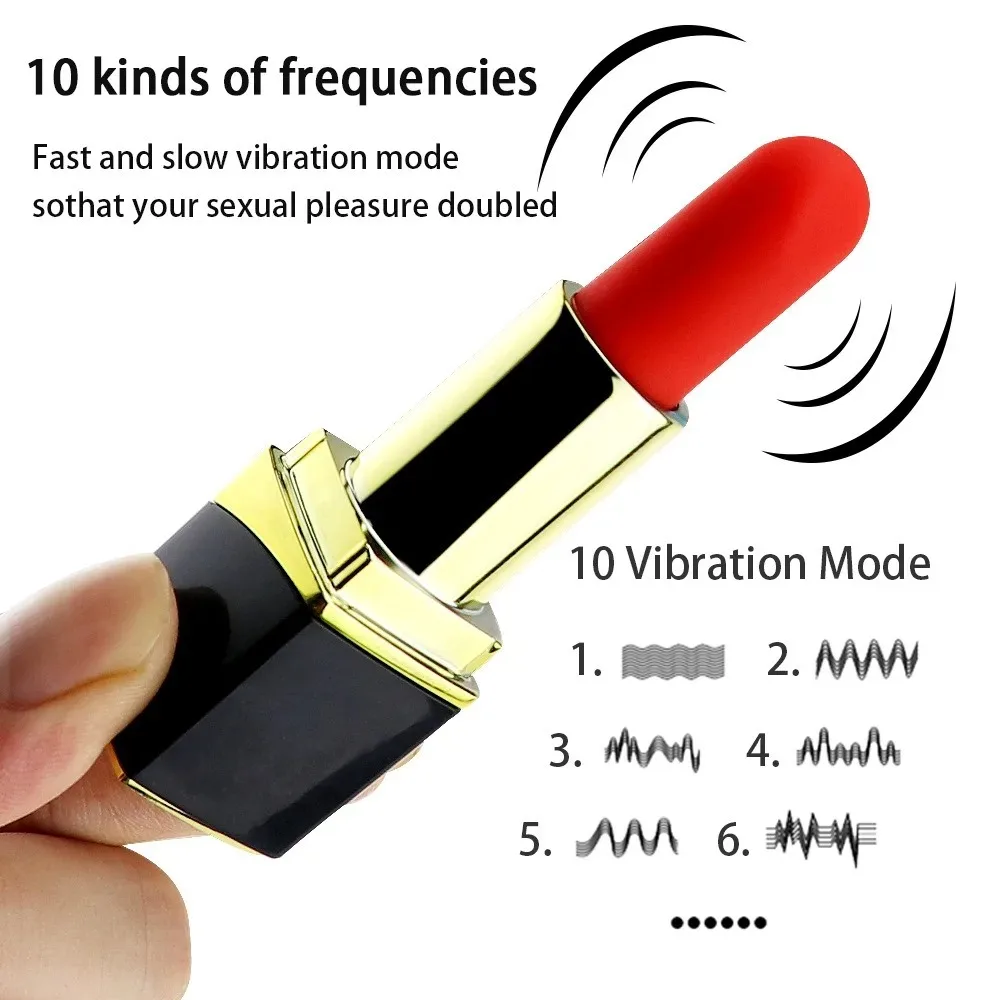 Magnetic suction charging lipstick jump egg female massage vibration masturbation AV stick