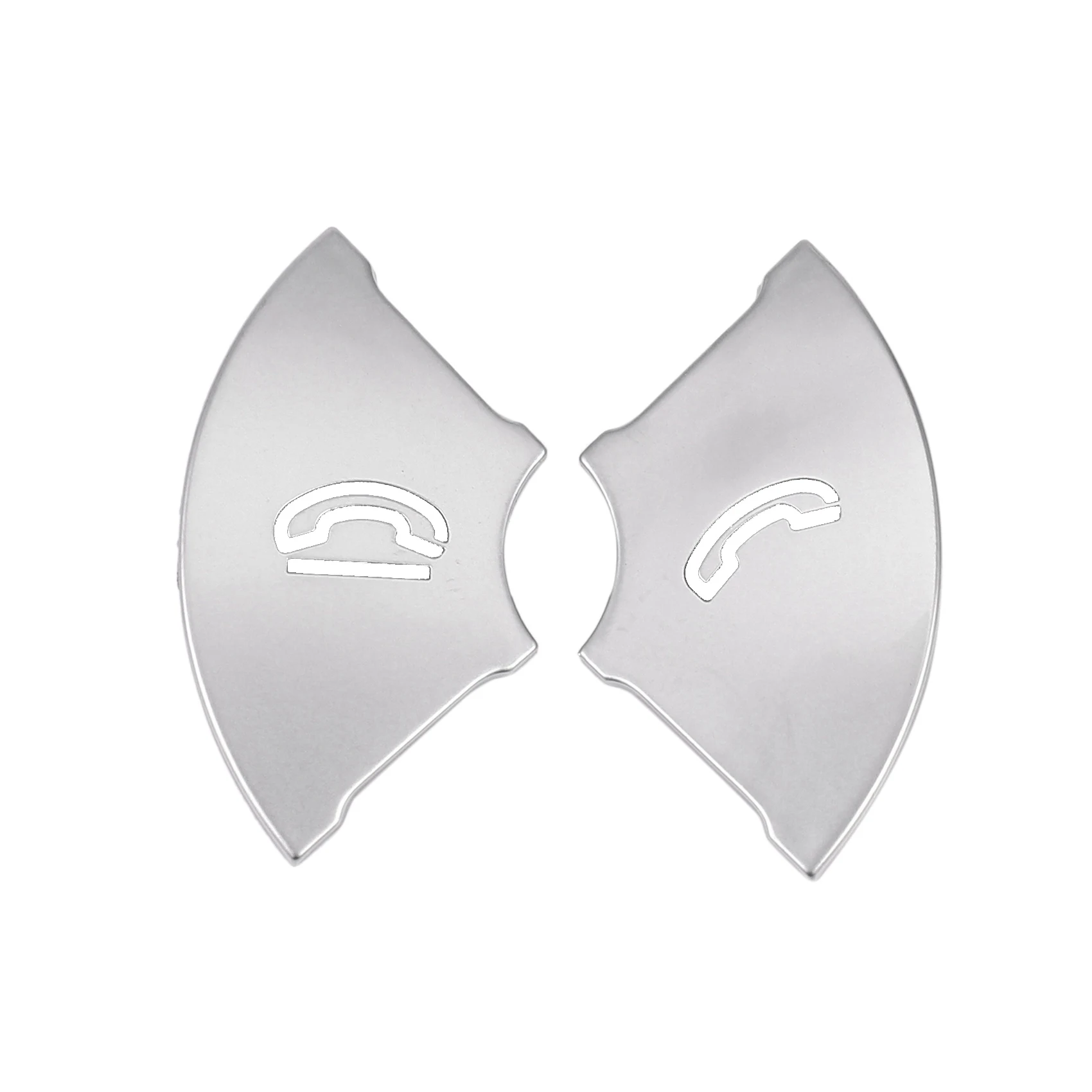 36 قطعة عجلة القيادة الداخلية للسيارة زر التبديل غطاء الكسوة ملصق لمرسيدس بنز C E S الفئة W204 W212 W221 GLK #5