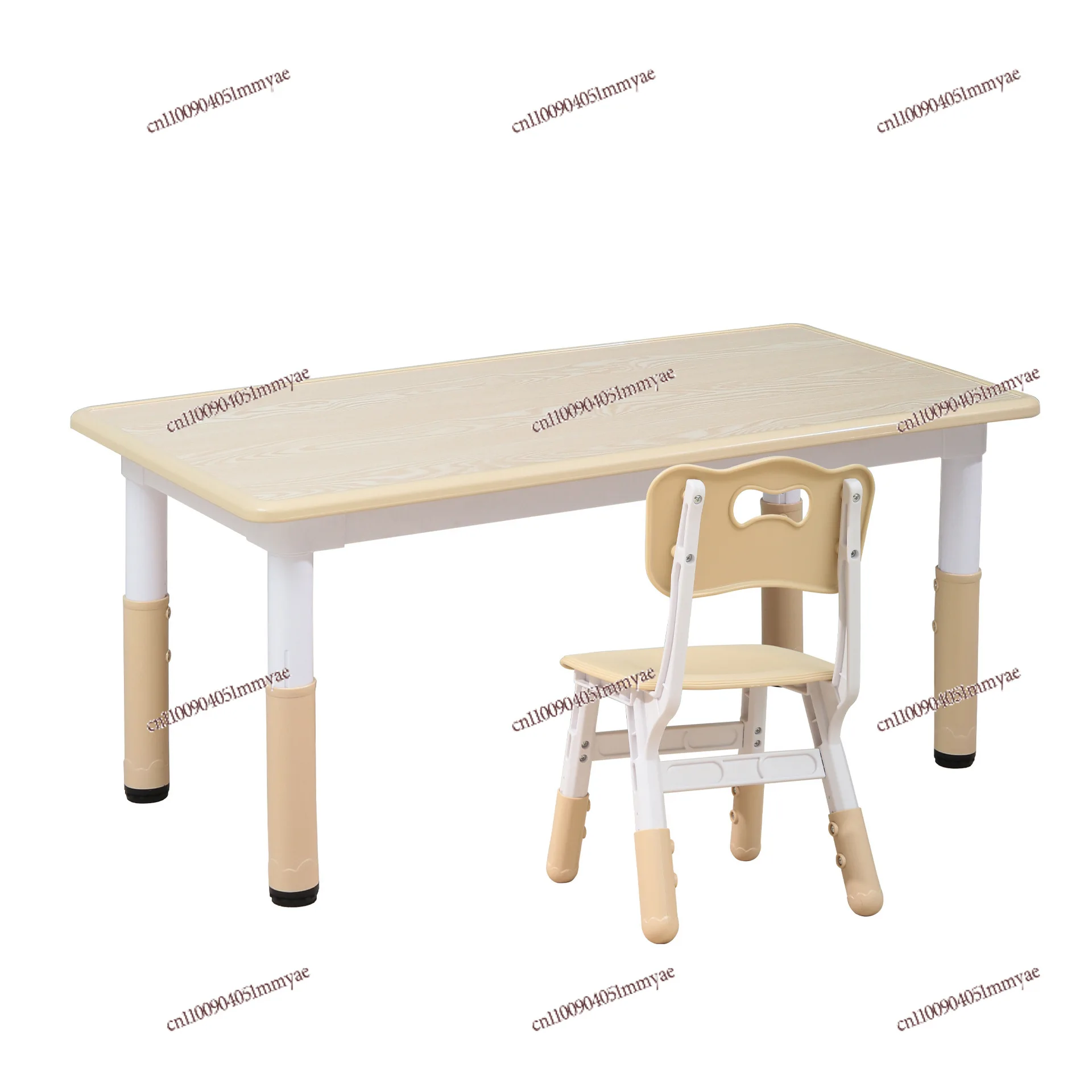 Height Adjustable Kids Study Desk Chair Multi-Functional Graffiti Drawing Writing Table For Kindergarten Toddler Home Learning