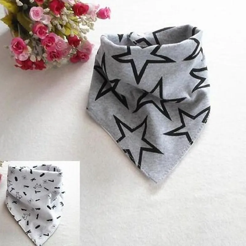 New Newborn Pure Cotton Triangle Bibs Kids Saliva Towel Waterproof Bibs BANDANA Children Baby Feeding