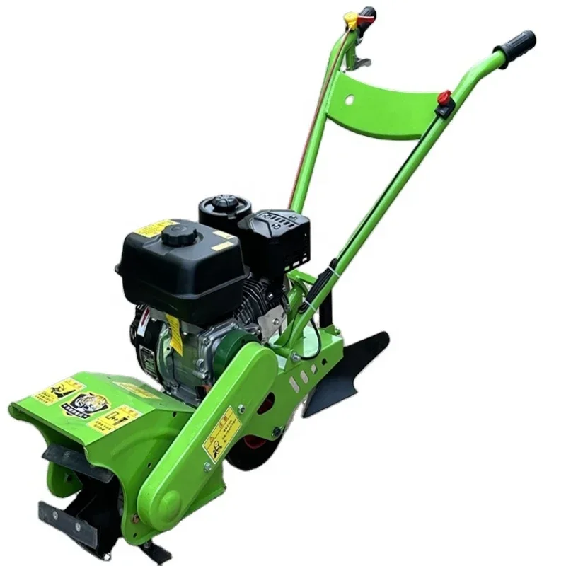 Gasoline rotary tiller Small multifunctional micro-tiller Weed mower Loose trencher